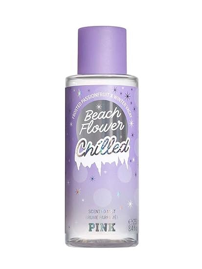 Victoria's Secret Pink Beach Flower Chilled Mist for Women, 8.4 Ounce (Beach Flower Chilled)