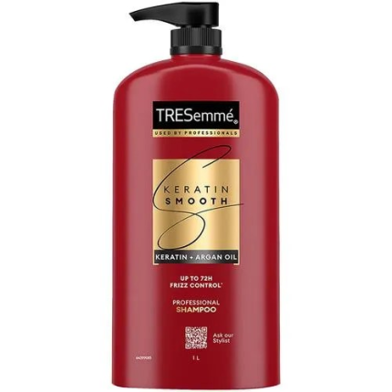 TRESemmé Keratin Smooth Hair Shampoo – 1L (Red Bottle)