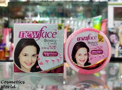 New Face Beauty with Extra Whitening Cream