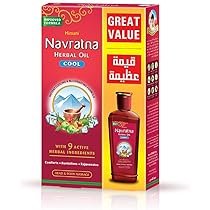 Navratna Herbal Cool Oil – 300ml + 100ml Free (For Men & Women)