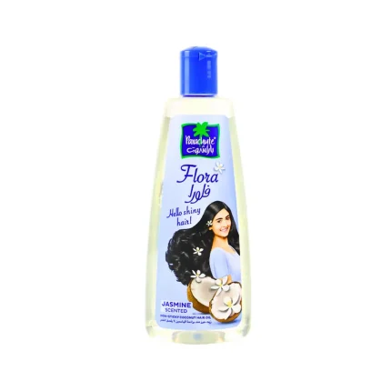 Parachute Flora Jasmine Scented Non-Sticky Coconut Hair Oil – 200ml