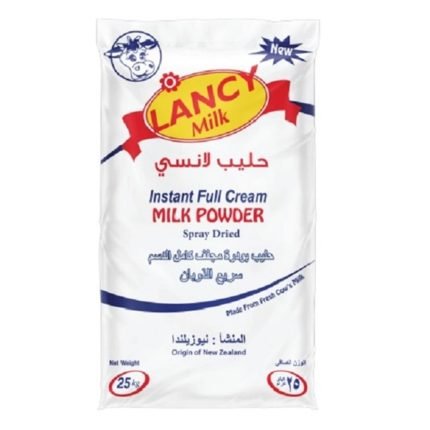 Lancy 100% Natural Milk Powder 1x25Kg