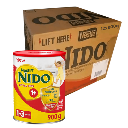 Nestle Nido Little Kids 1 Growing Up Toddlers Formula 1 to 3 Years 12 x 900g