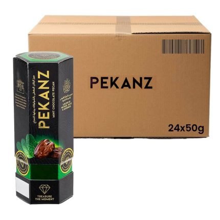 Pekanz Pecan Coated with Mint Chocolate Box 24x50g