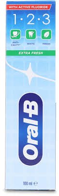 Oral-B 1-2-3 Salt Power White Toothpaste – 100ml