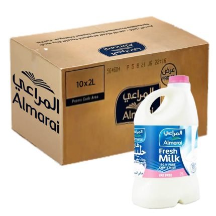 Almarai Fresh Milk Fat Free Pet 10 x 2L