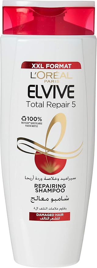 Loreal Paris Elvive Total Repair 5 Shampoo, 600 ml